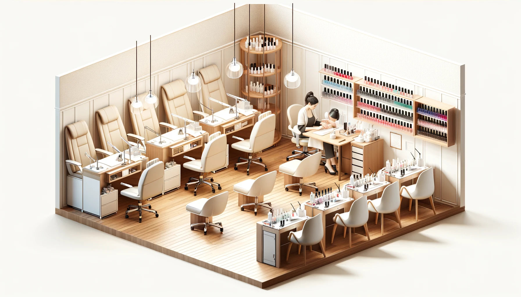 Wyposażenie salonu stylizacji paznokci - czego potrzebujesz na początek?