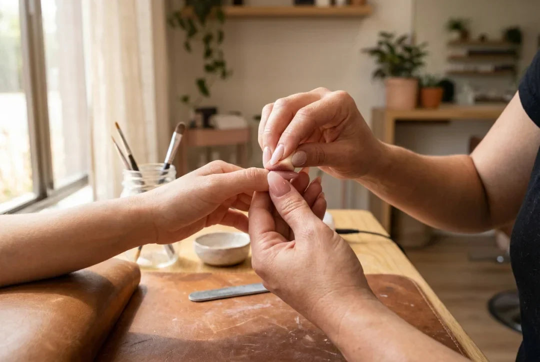 Ombre na paznokciach bez plam: technika krok po kroku dla stylistek