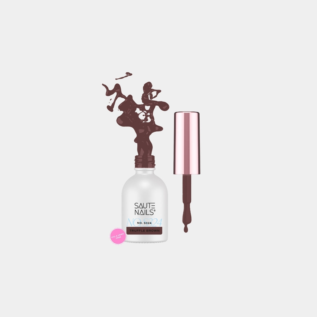 Lakier Hybrydowy S324 Truffle Brown 8ml