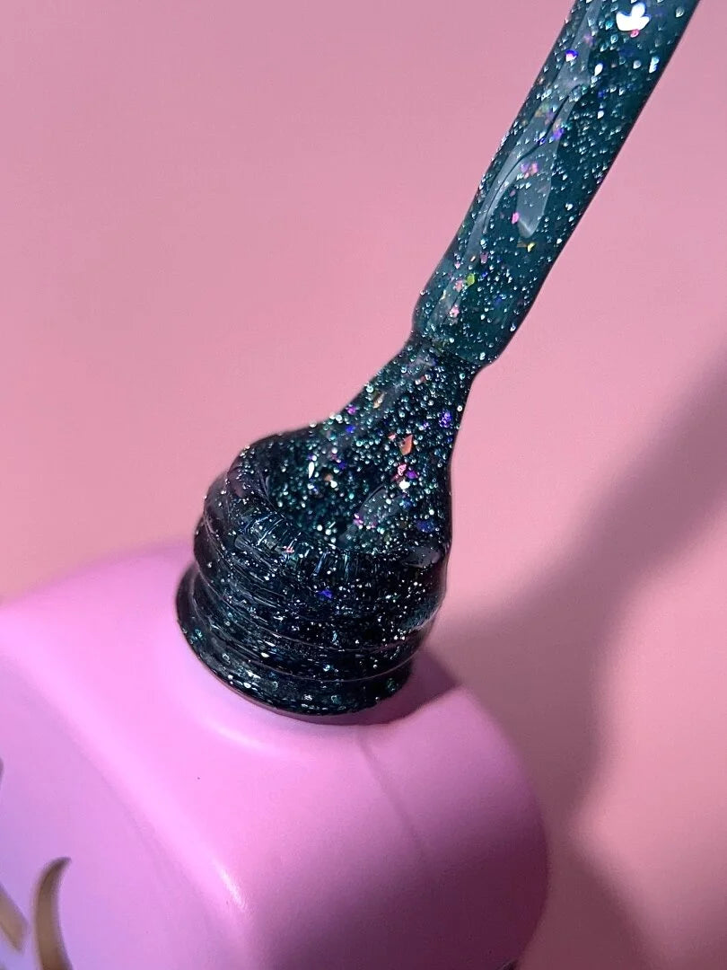 Lunamoon Lurex Base 13 ml #6 - Baza kamuflażowa