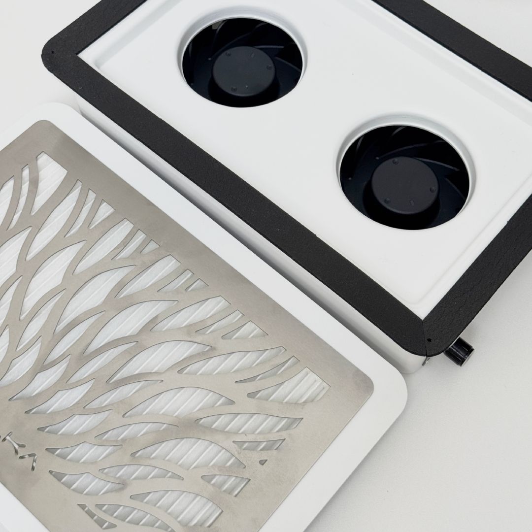 ÜLKA Tornado -  Pochłaniacz pyłu do zabudowy - Dwuwentylatorowy