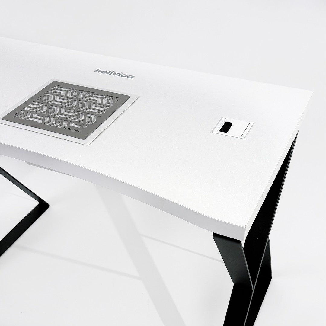 Manikúrní stůl Holivica s otvorem pro odsávačku prachu ÜLKA Premium