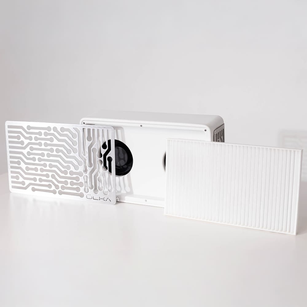 ÜLKA Nano - Mobilní odsávačka prachu - Systém dvou ventilátorů