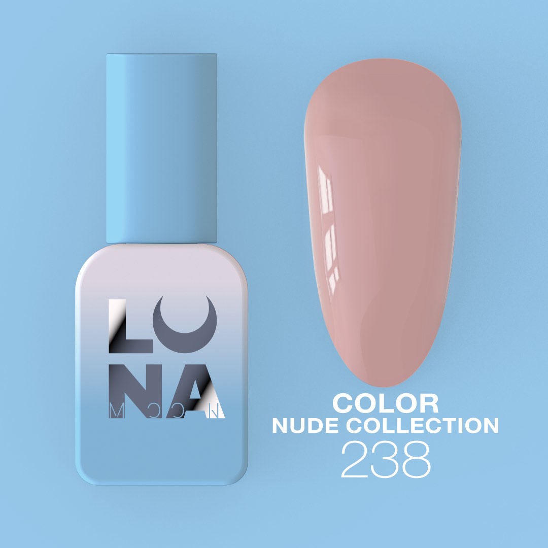 Lunamoon Color #238 (13ml) - Lakier Hybrydowy Premium dla Profesjonalistów