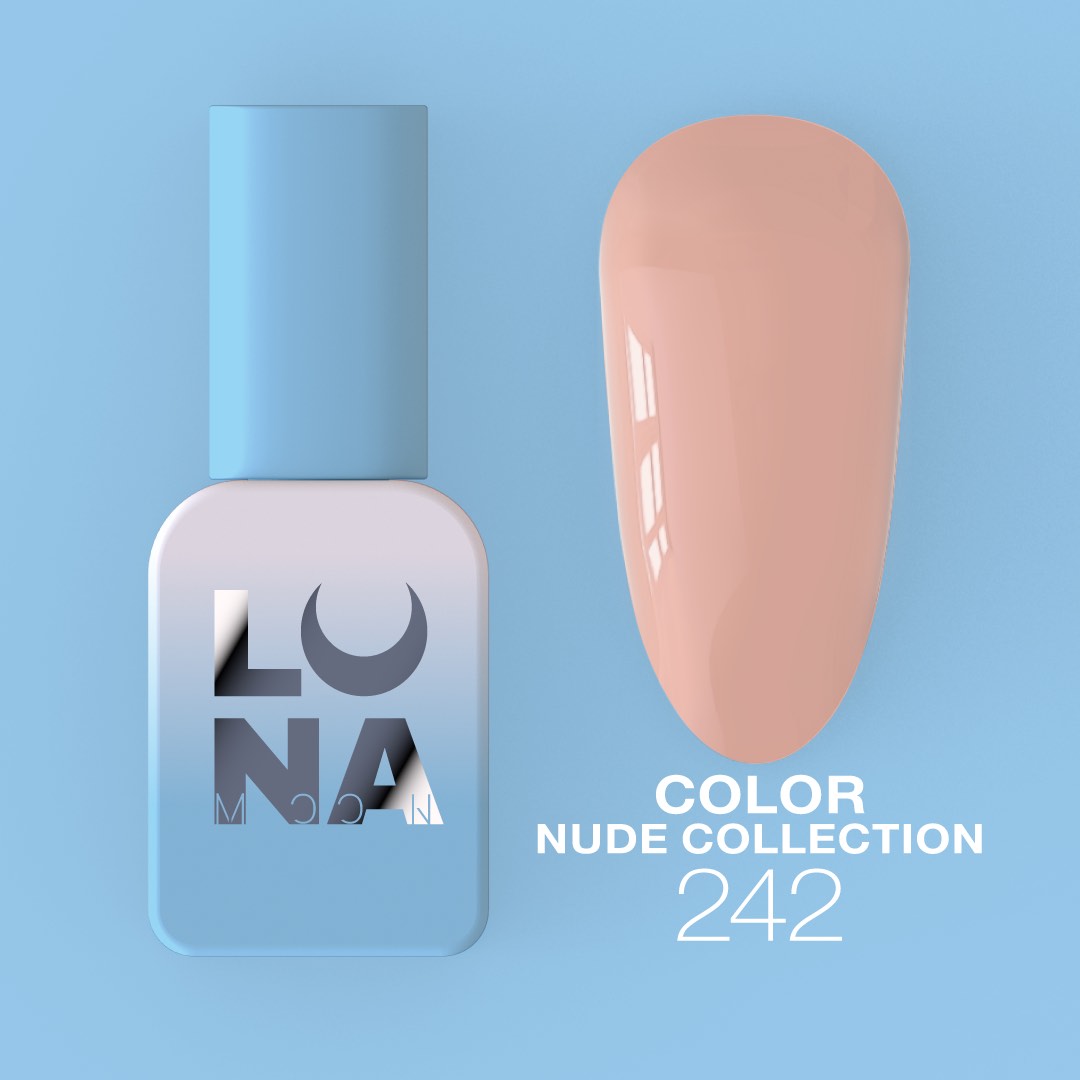 Lunamoon Color #242 (13ml) - Lakier Hybrydowy Premium dla Profesjonalistów