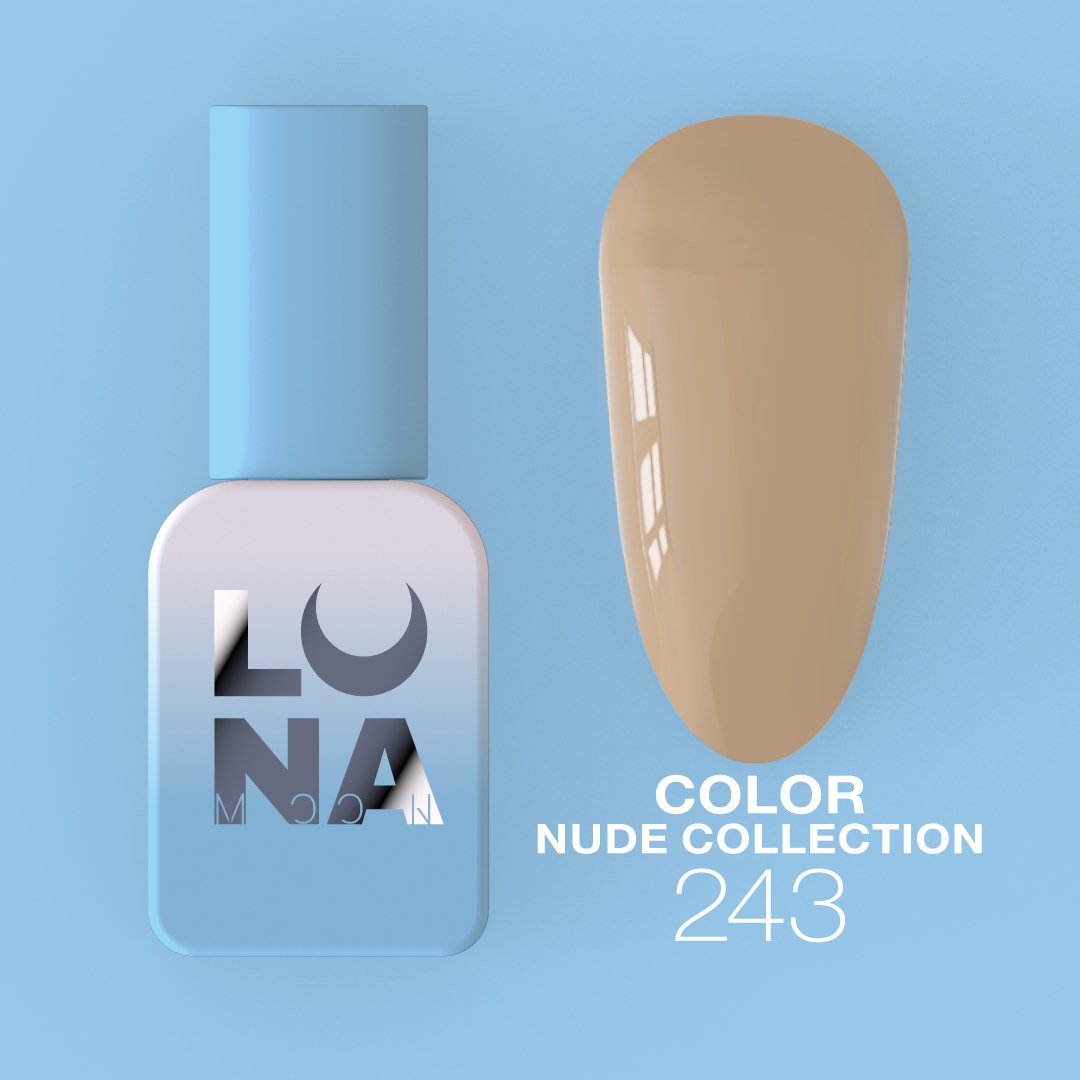 Lunamoon Color #243 (13ml) - Lakier Hybrydowy Premium dla Profesjonalistów