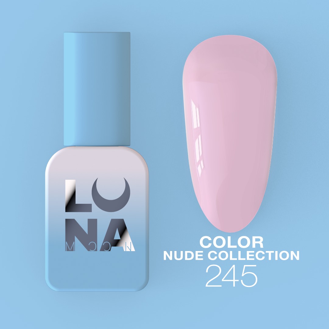 Lunamoon Color #245 (13ml) - Lakier Hybrydowy Premium dla Profesjonalistów