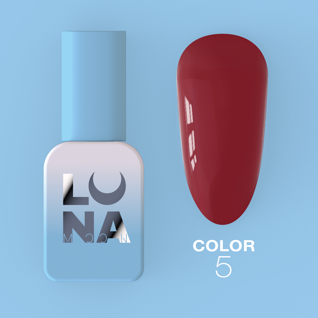 Lunamoon Color #05 (13ml) - Lakier Hybrydowy Premium dla Profesjonalistów