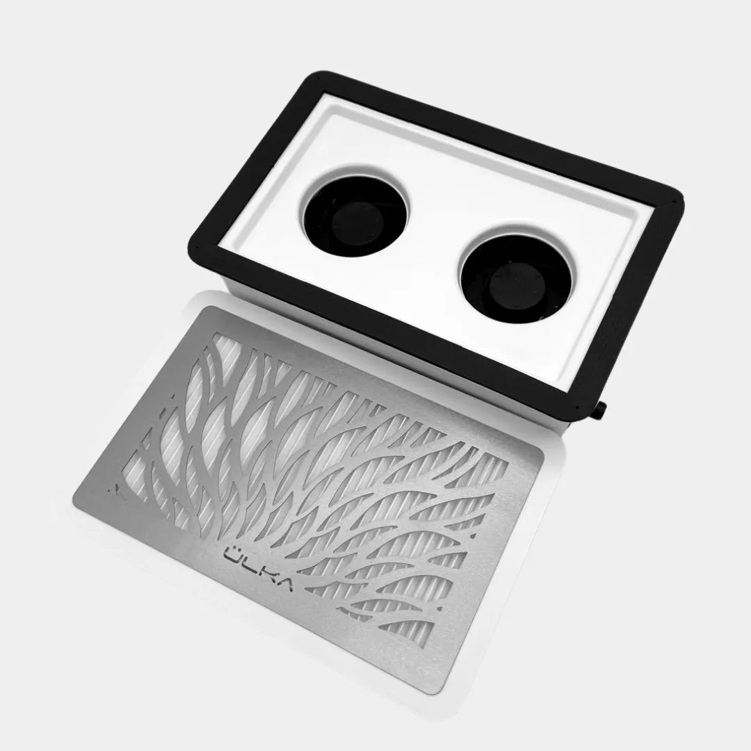 ÜLKA Tornado -  Pochłaniacz pyłu do zabudowy - Dwuwentylatorowy