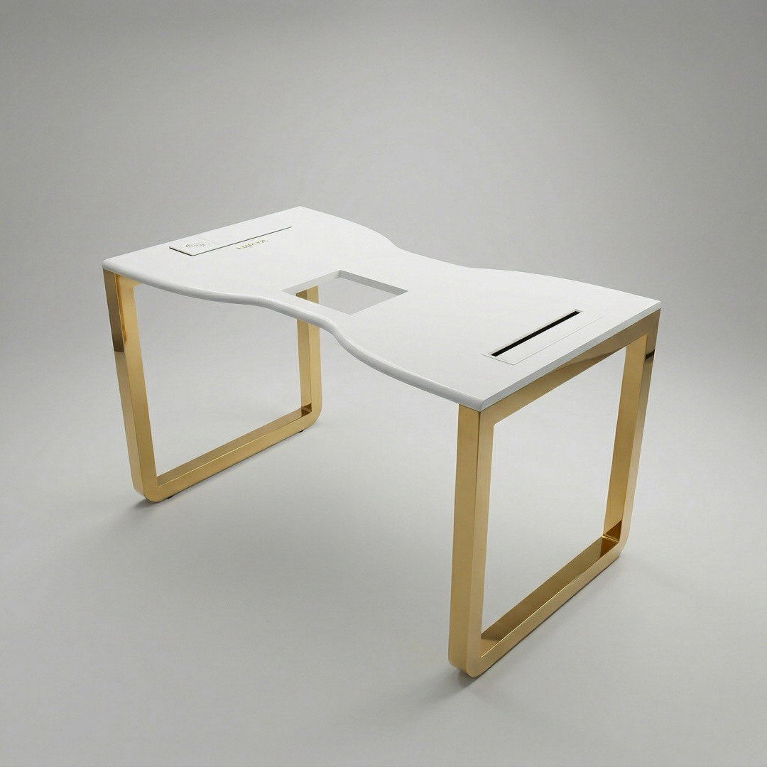 Biurko do salonu manicure Holivica Wave