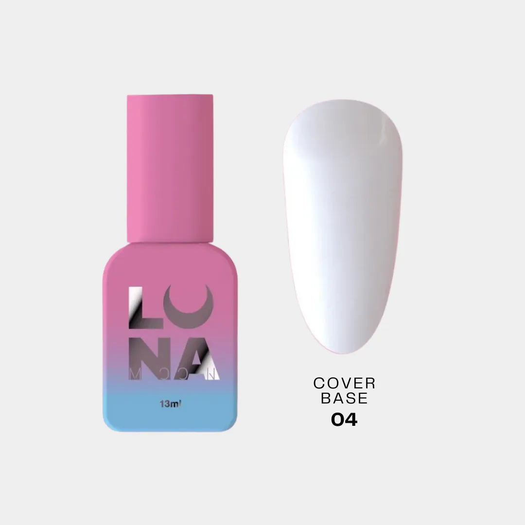 Lunamoon Cover Base 13ml #4 - Baza hybrydowa