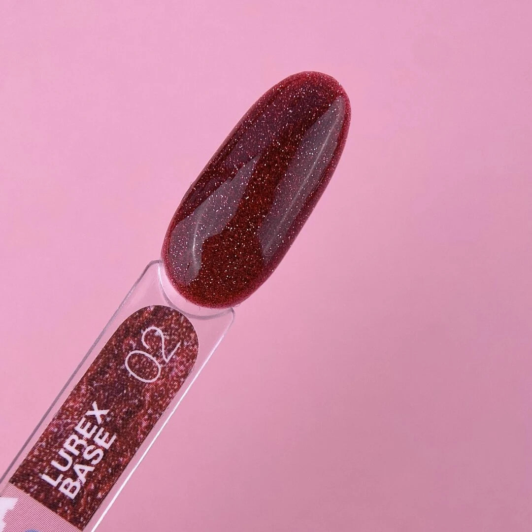 Lunamoon Lurex Base 13ml #2 - Baza kamuflażowa