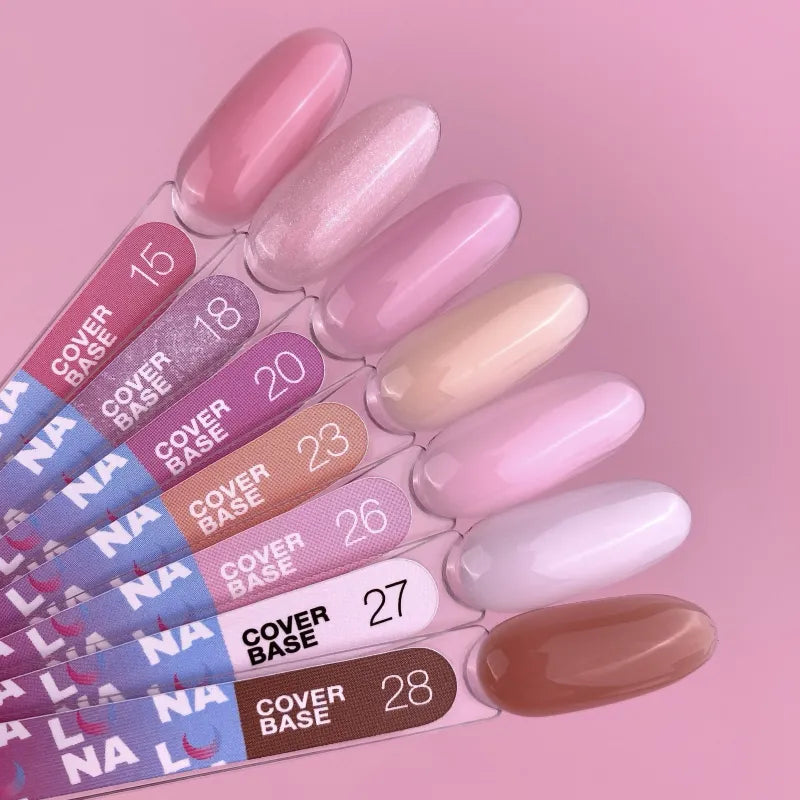 Lunamoon Cover Base 13ml #15 - Baza hybrydowa