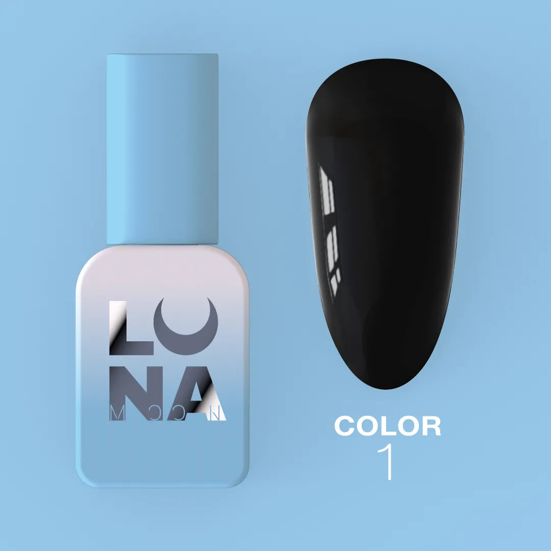 Lunamoon Color #01 (13ml) - Lakier Hybrydowy Premium dla Profesjonalistów