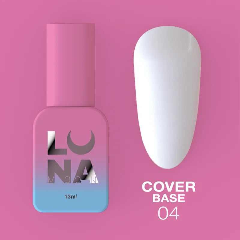 Lunamoon Cover Base 13ml #4 - Baza hybrydowa