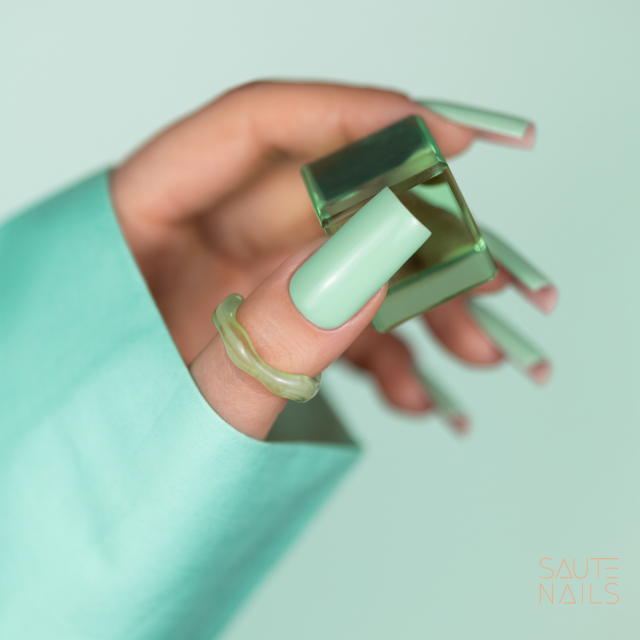 Lakier hybrydowy Saute Nails S295 - Minty Chill