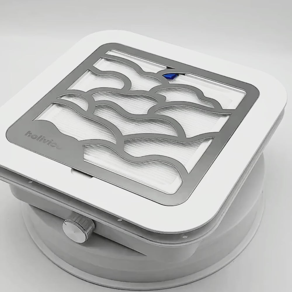 Holivica Pro 2 do zabudowy - Pochłaniacz pyłu dla salonów manicure